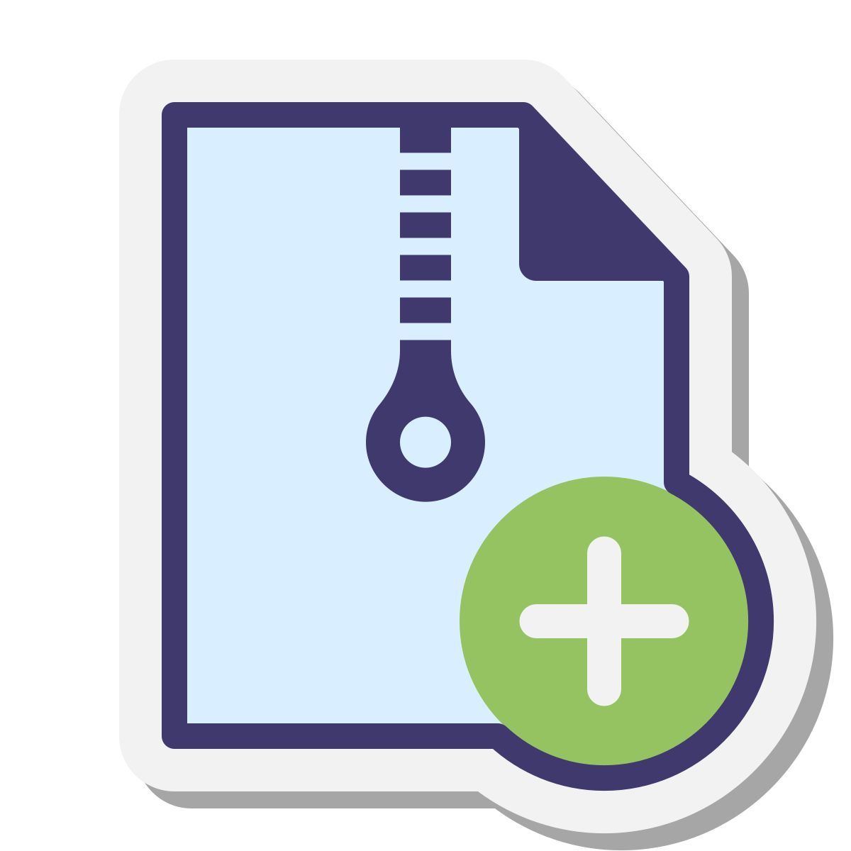 stickers style 아카이브 만들기 icon