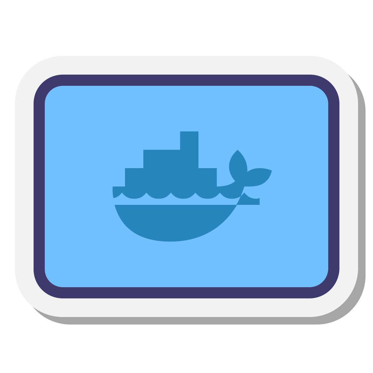 stickers style 码头集装箱 icon