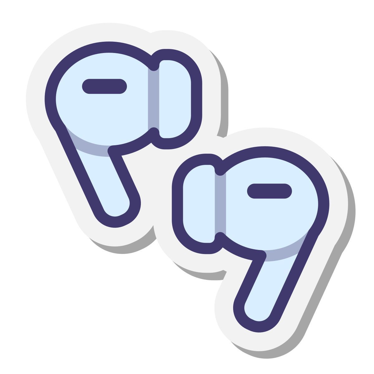 stickers style auricolari cuffie airpods pro icon