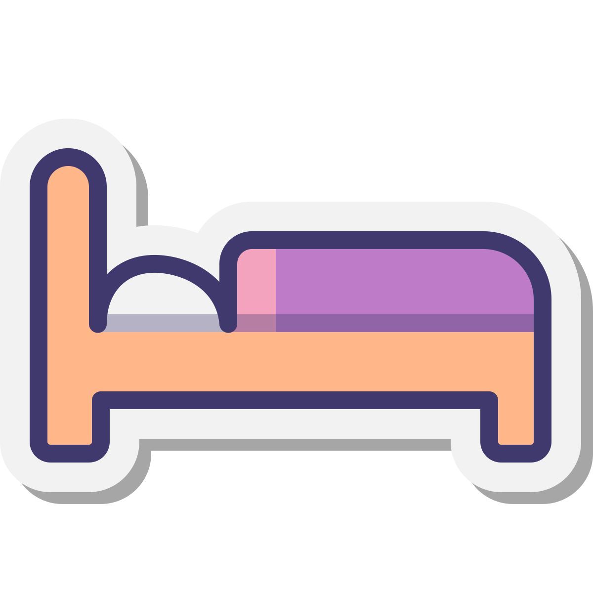 stickers style 空床 icon