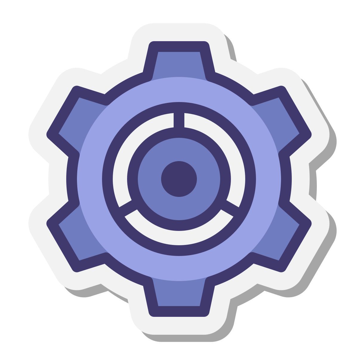 stickers style ingegneria icon