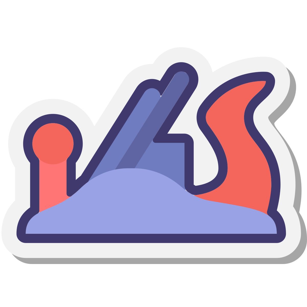 stickers style 手刨 icon