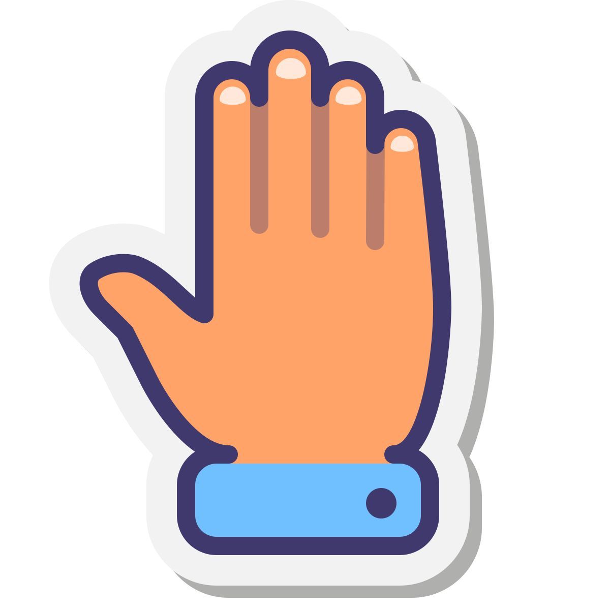 stickers style 소유 icon