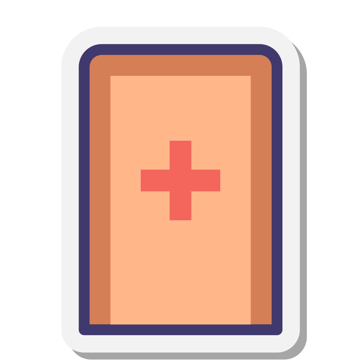 stickers style 医院室 icon