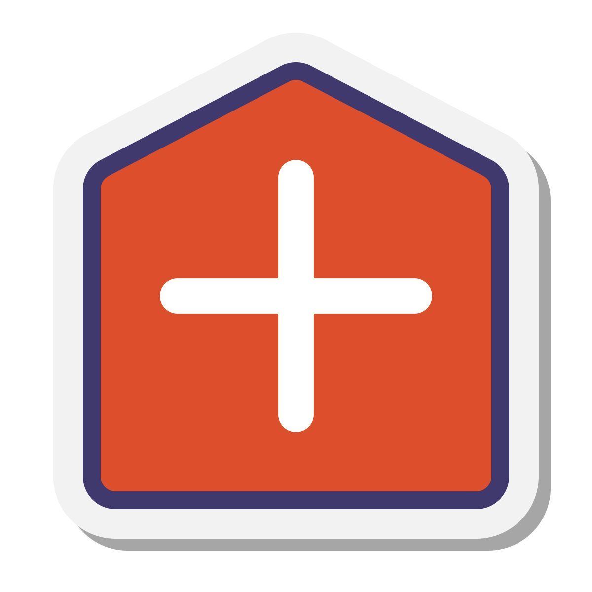 stickers style 醫院 icon