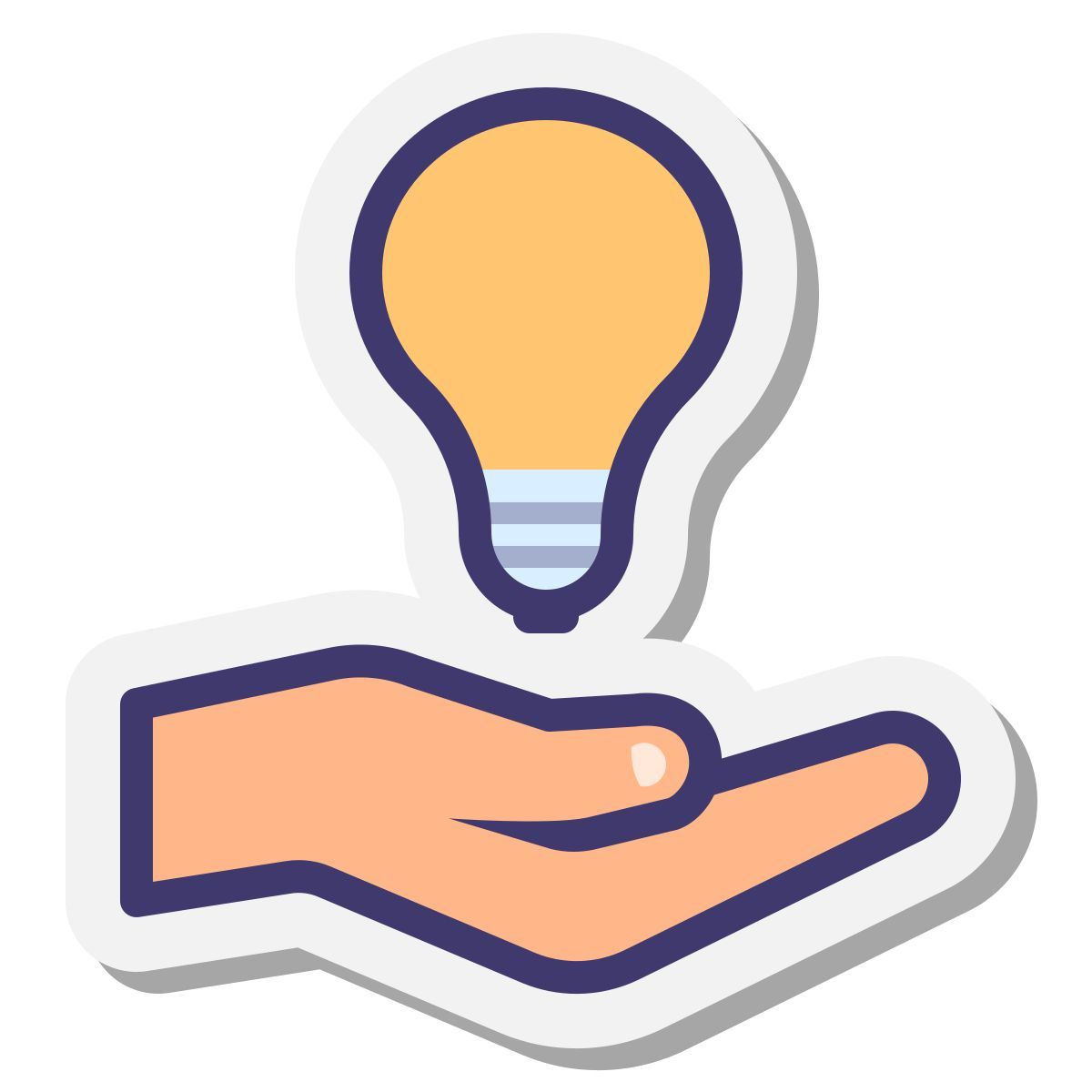 stickers style ideenaustausch icon