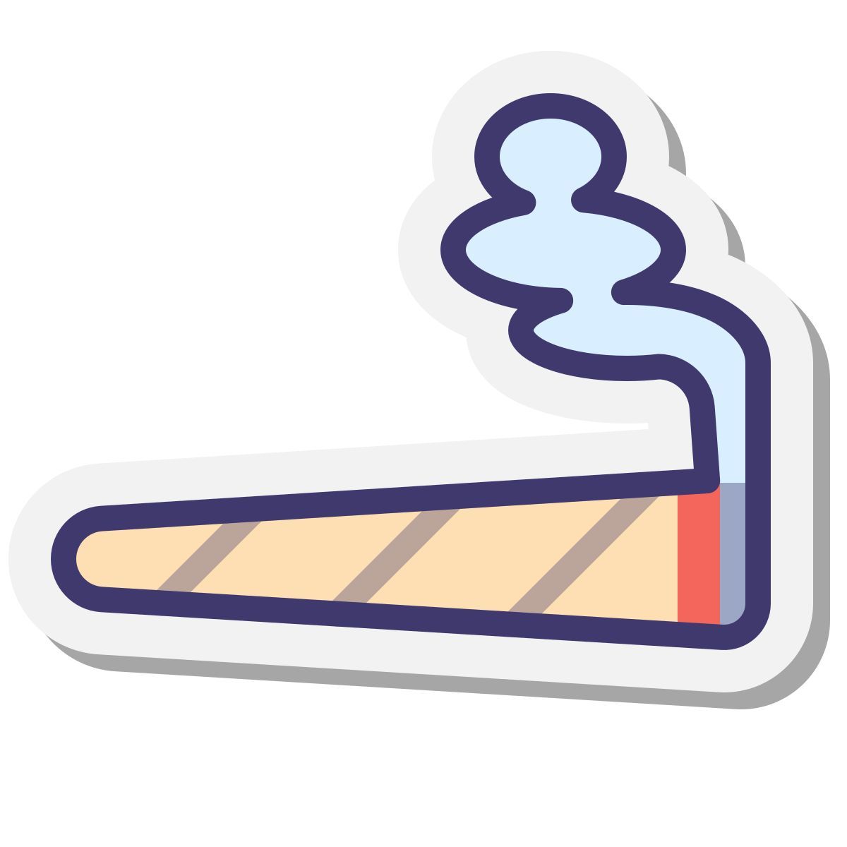 stickers style joint icon