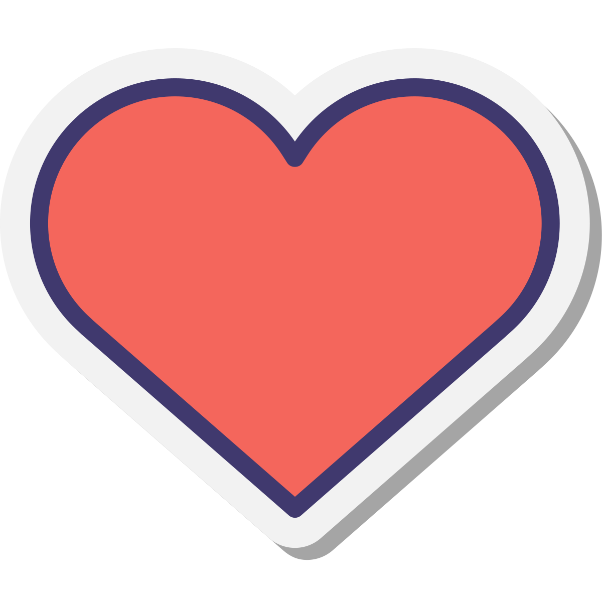 stickers style like icon