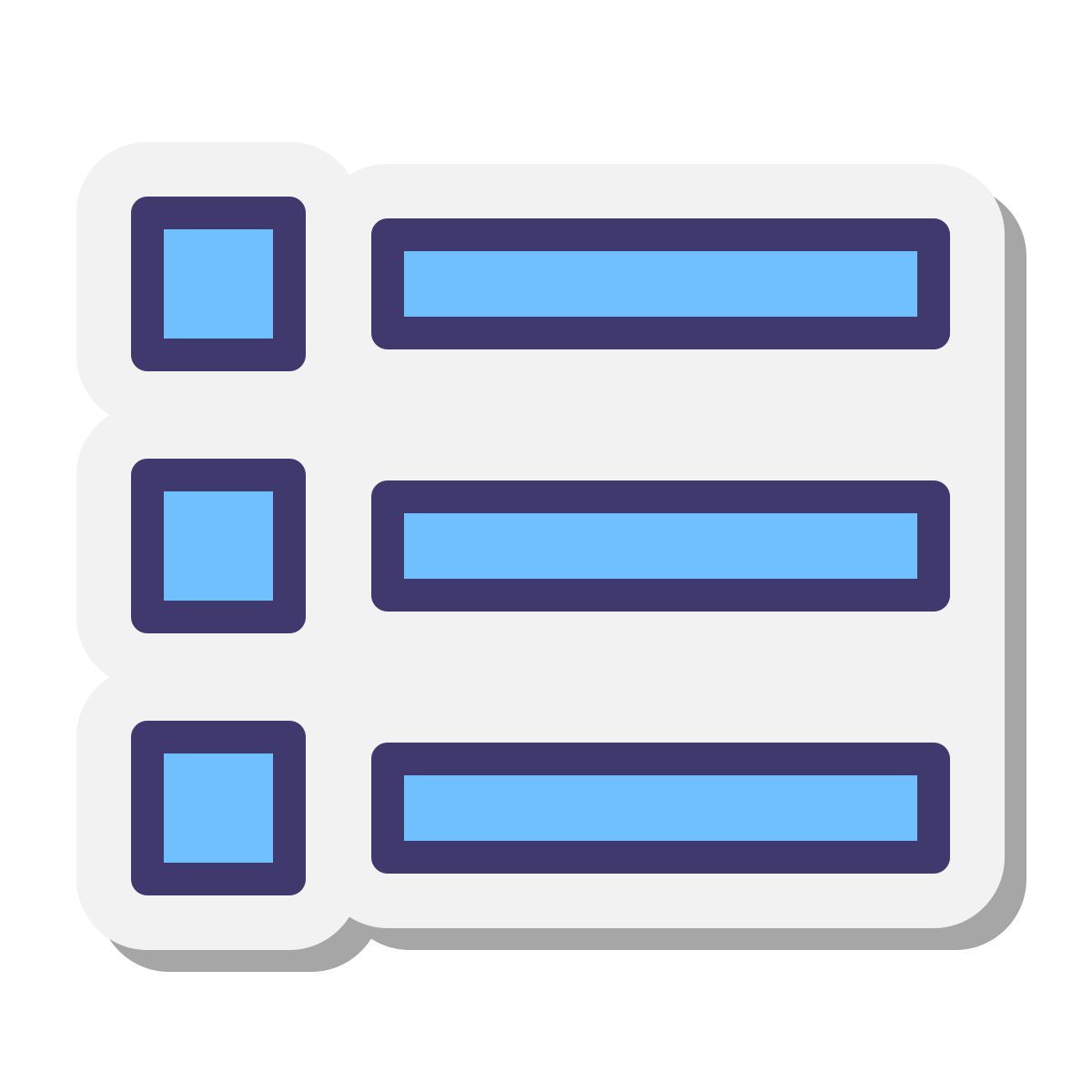 stickers style 名单 icon