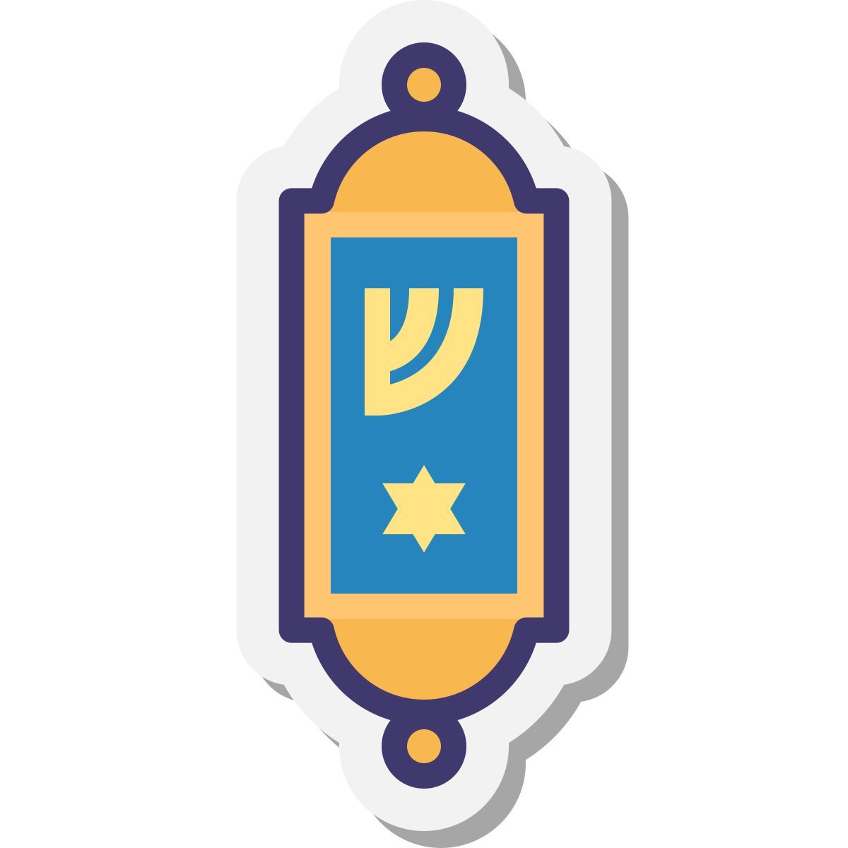 stickers style 门框经文盒 icon