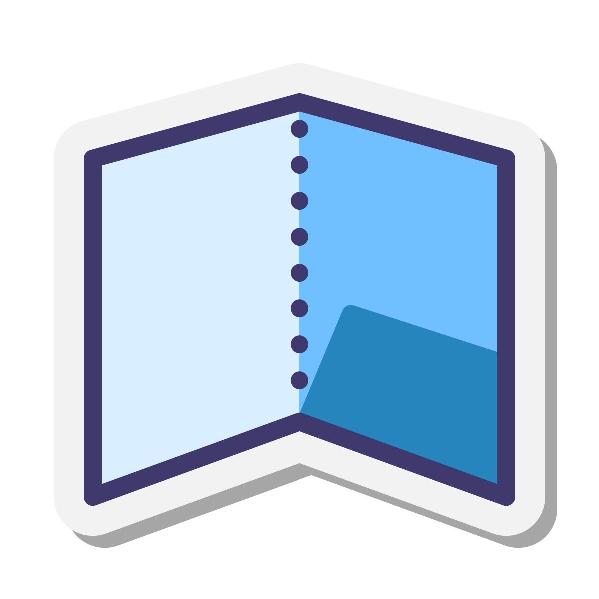 stickers style 원   포켓 폴더 icon