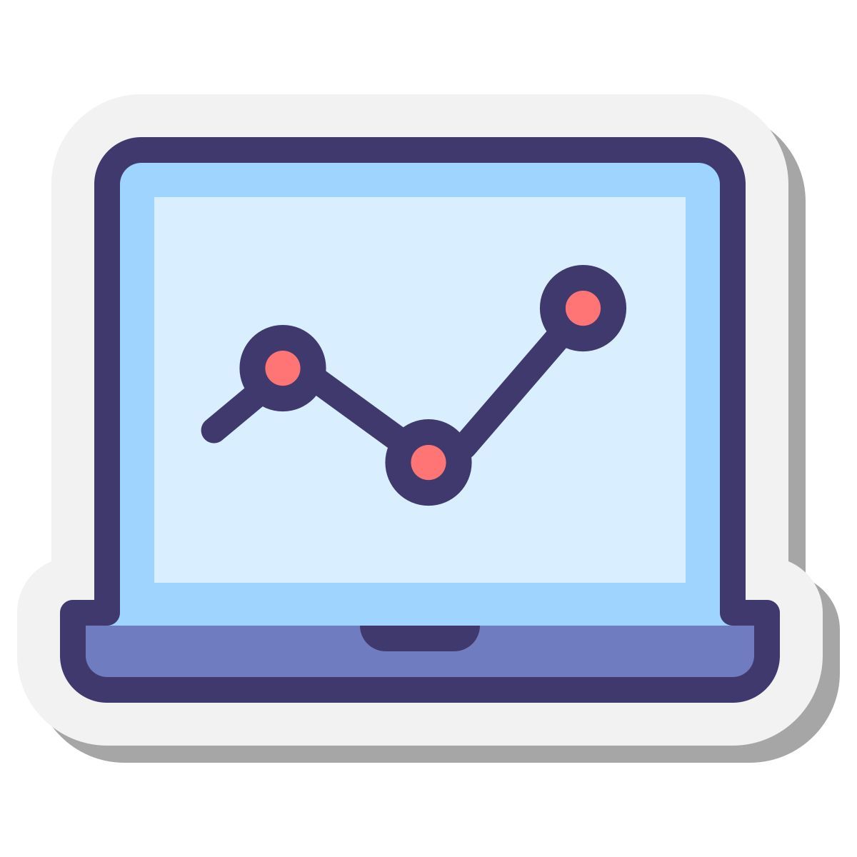 stickers style leistung macbook icon