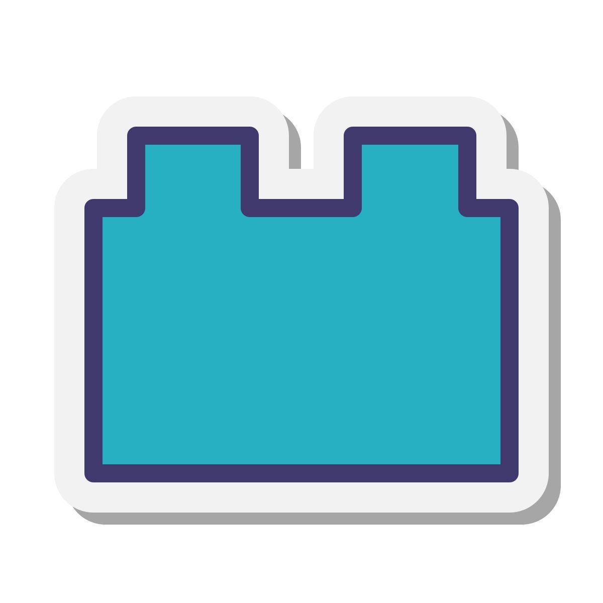 stickers style plugin icon