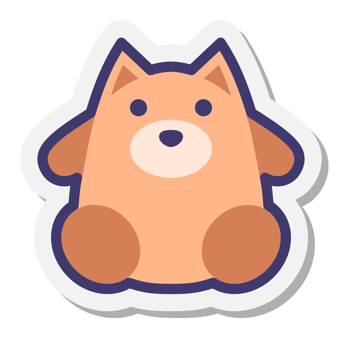 stickers style 长毛绒 icon