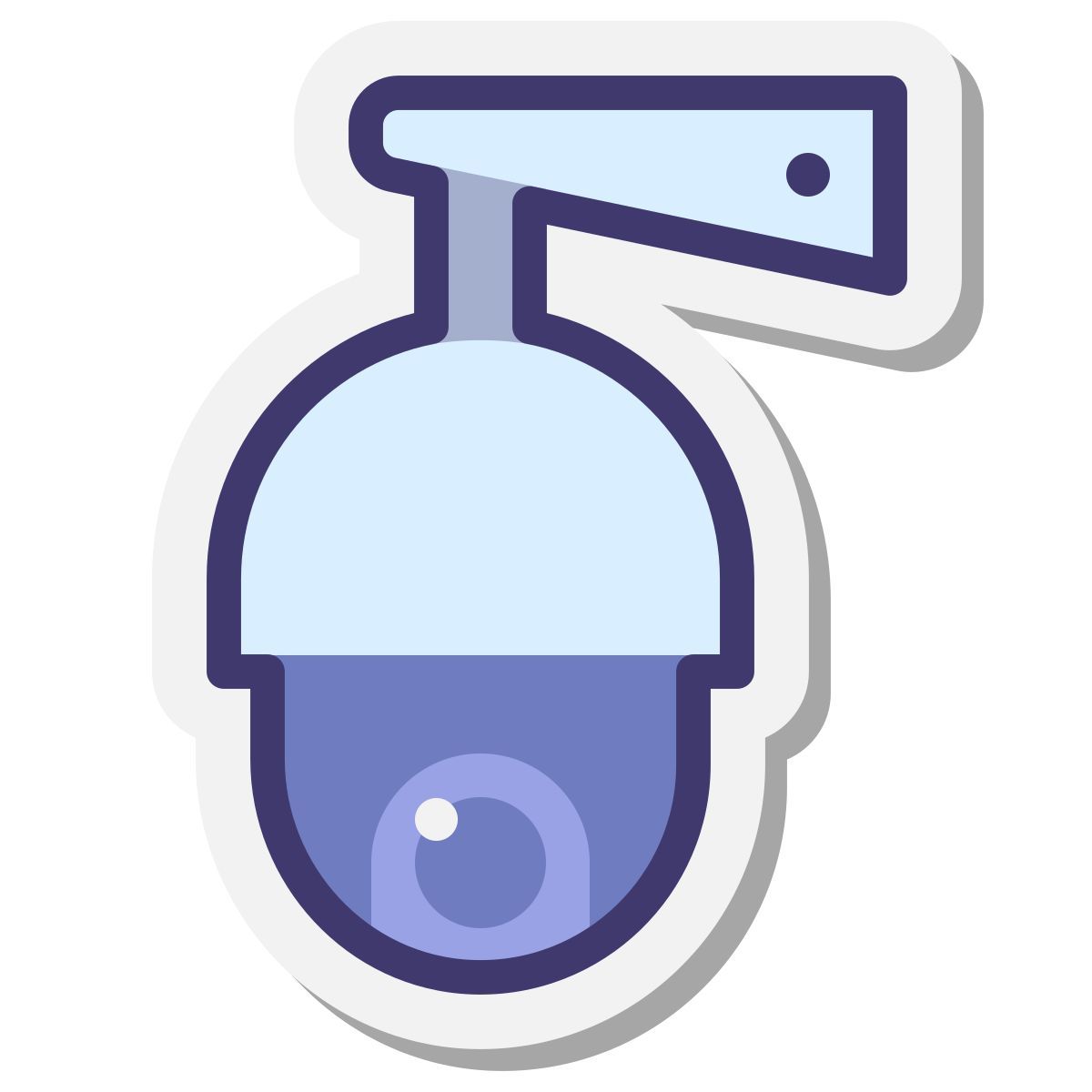 stickers style ptz 摄像机 icon