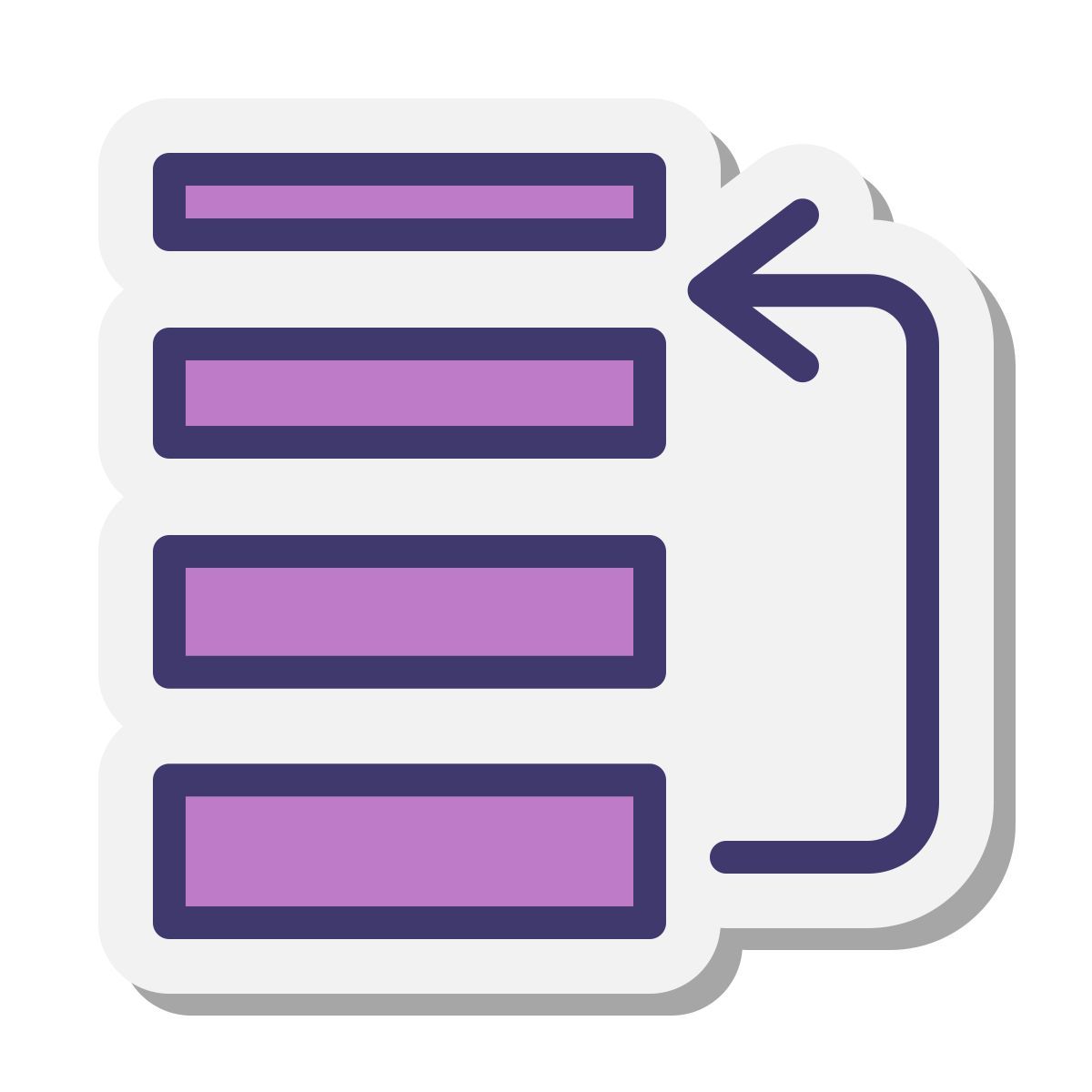 stickers style 순서 변경 icon