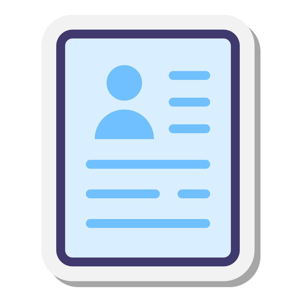 Curriculum vitae icon