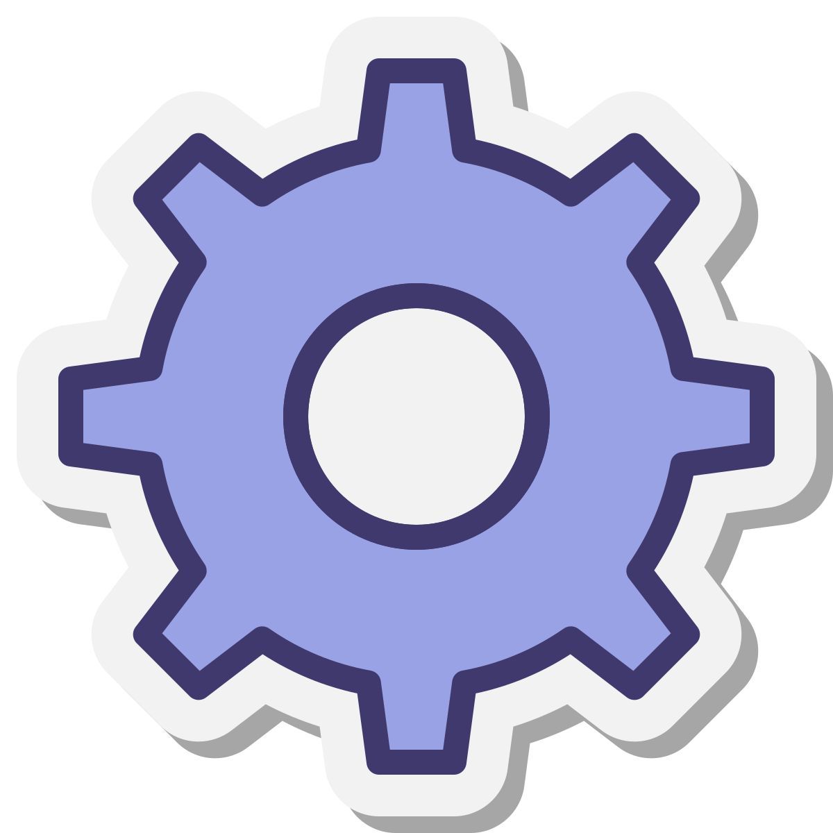 stickers style paramètres icon