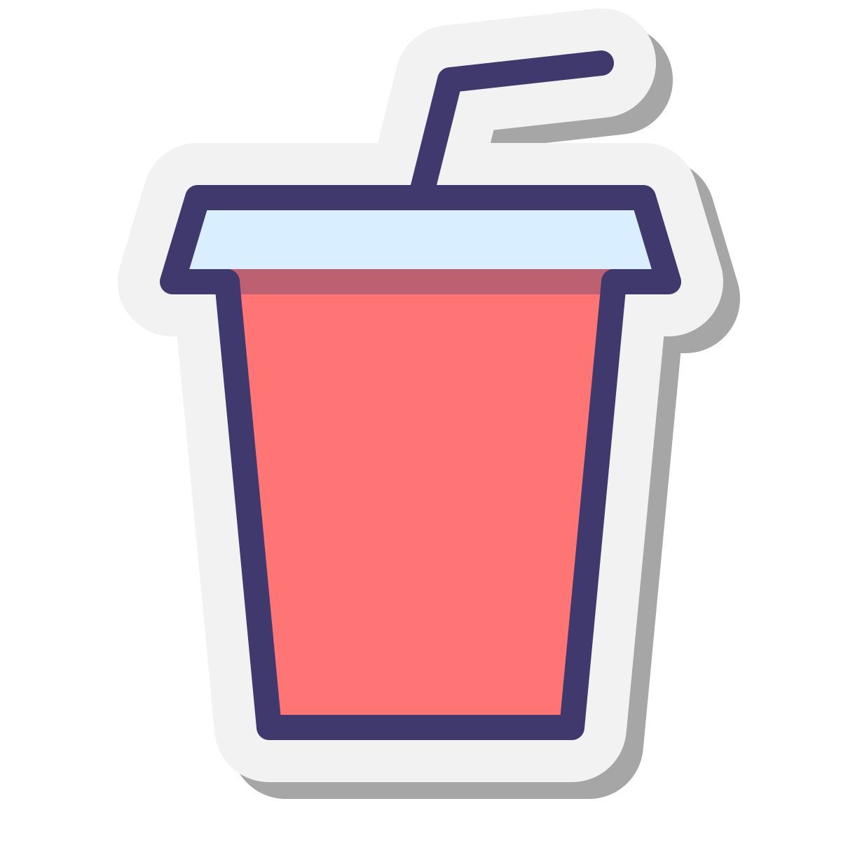 stickers style limonade icon