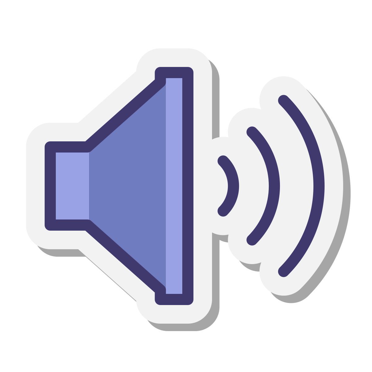 stickers style 스피커 icon