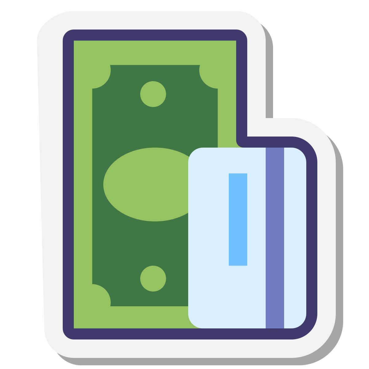 stickers style vendita negozio finanziamento finanza pagamento di denaro acquisti 10 icon