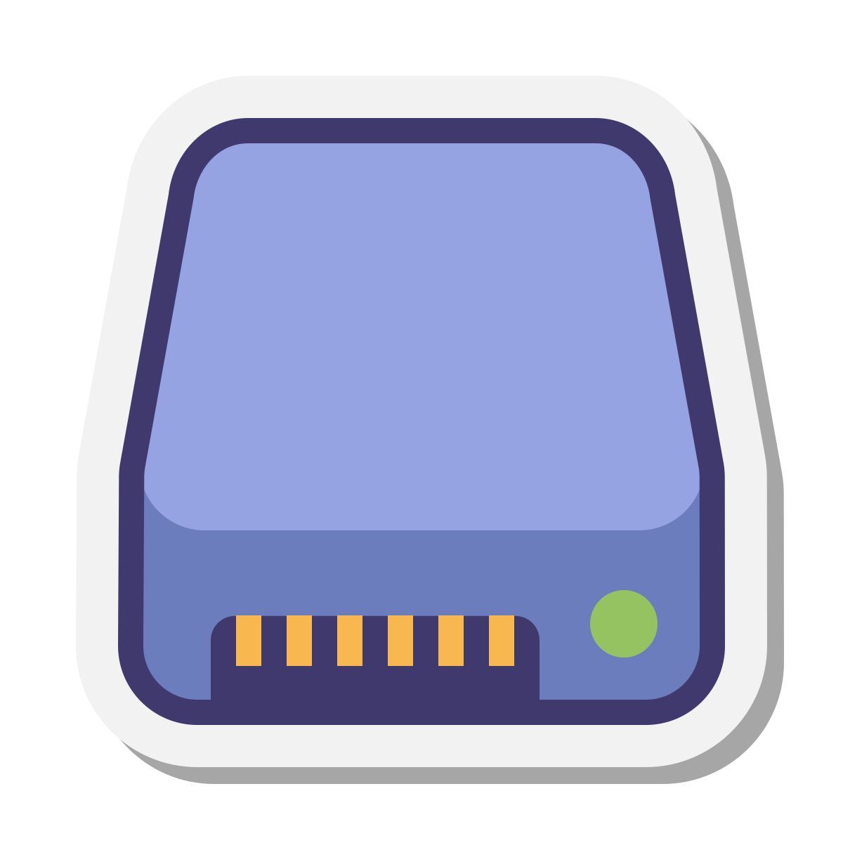 stickers style ssd icon