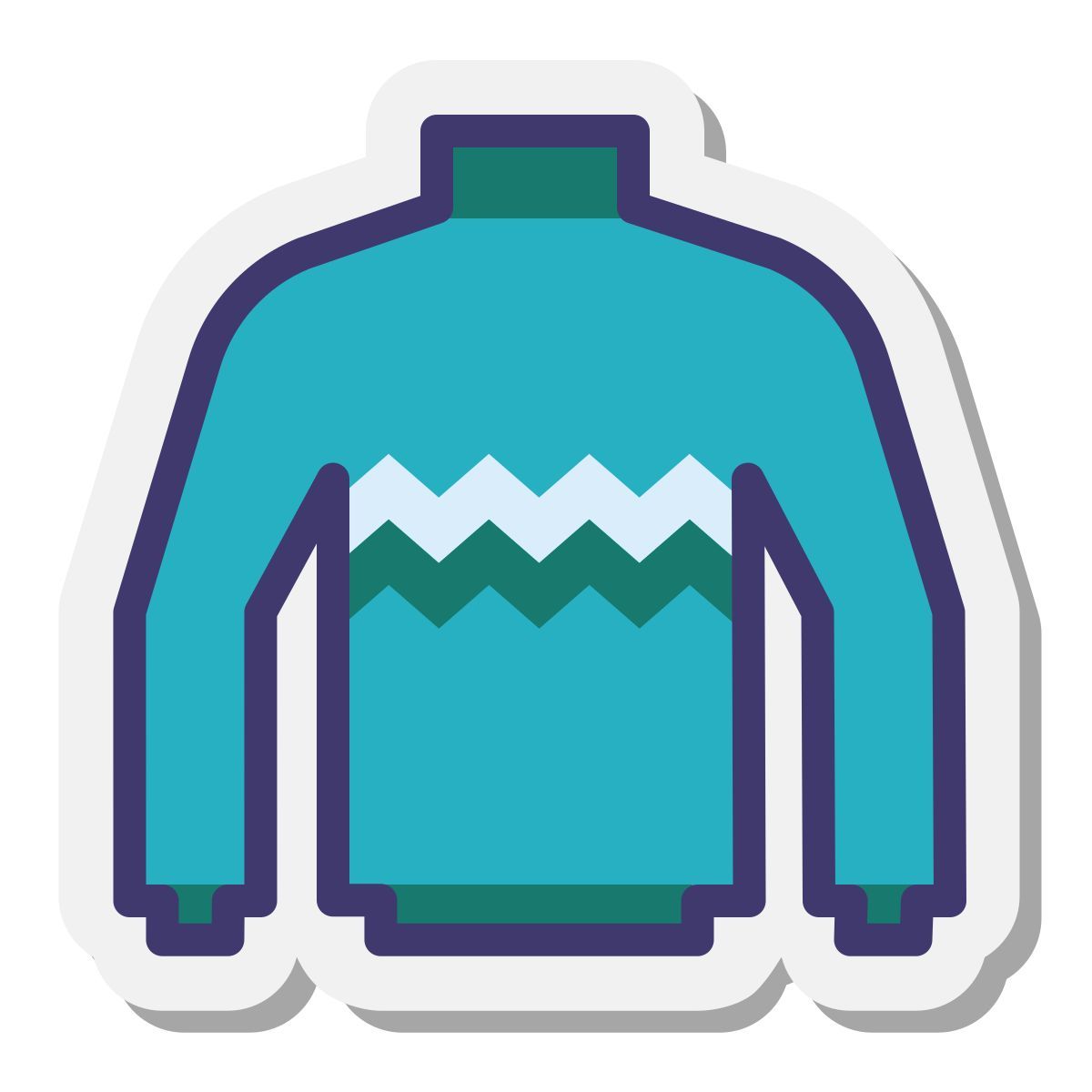 stickers style suéter icon