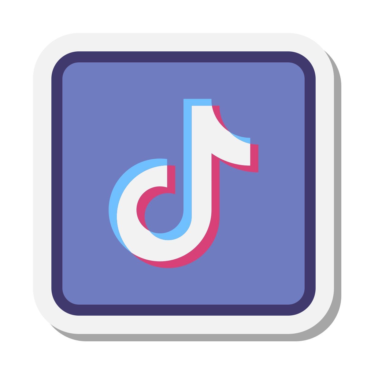 stickers style tik의 톡 icon