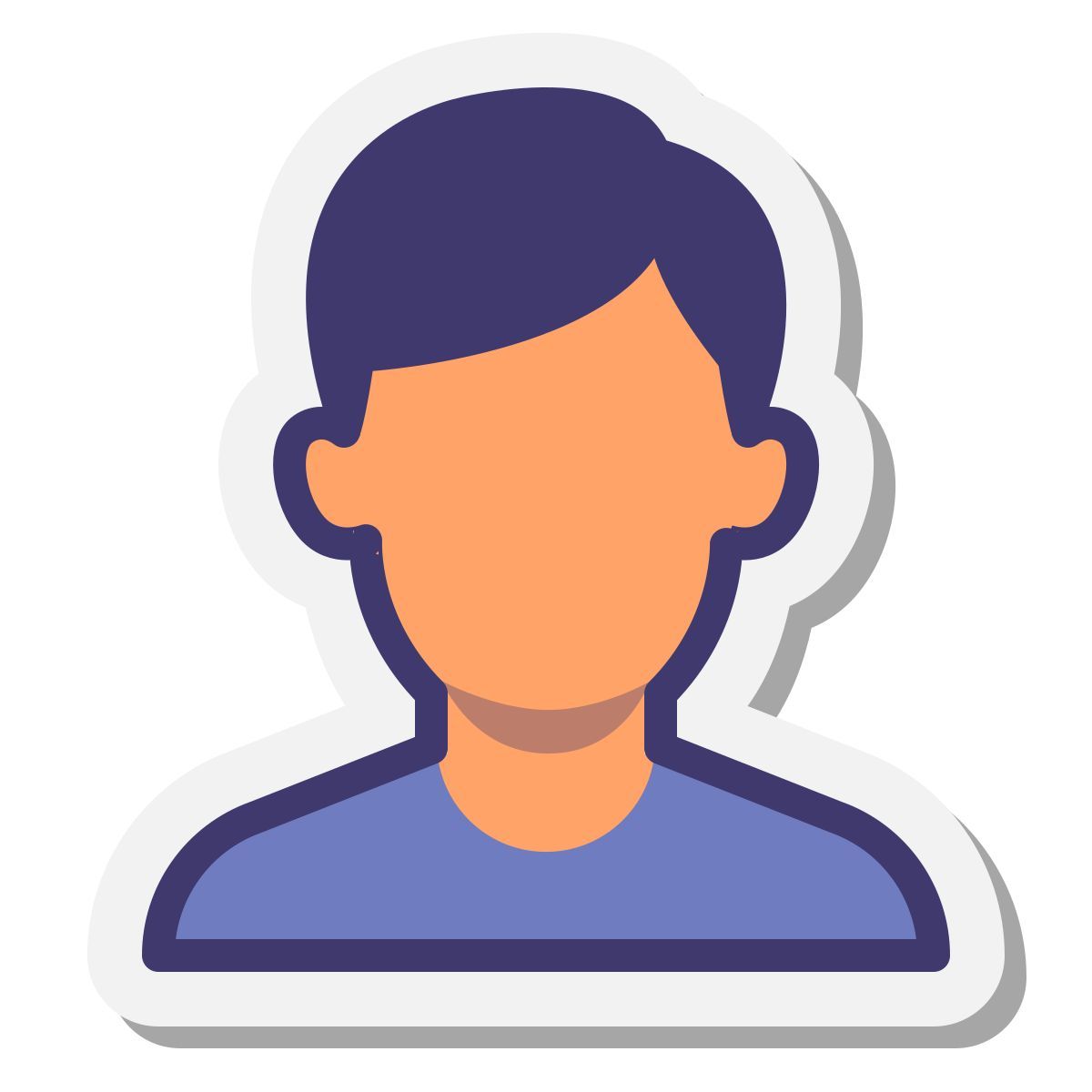 stickers style user skin type 1 icon