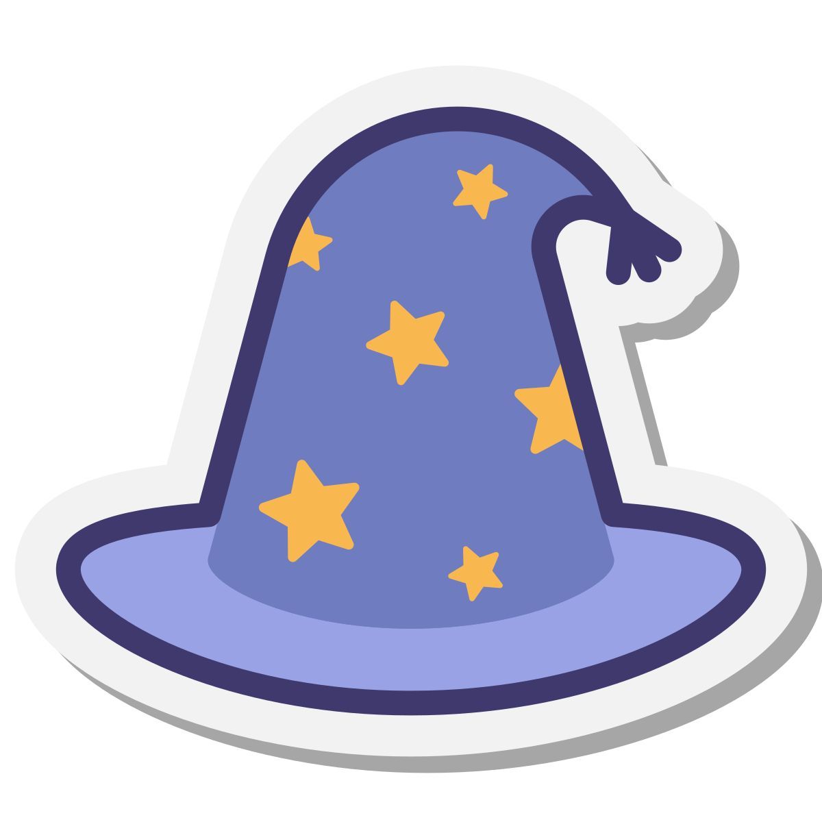 stickers style mago icon