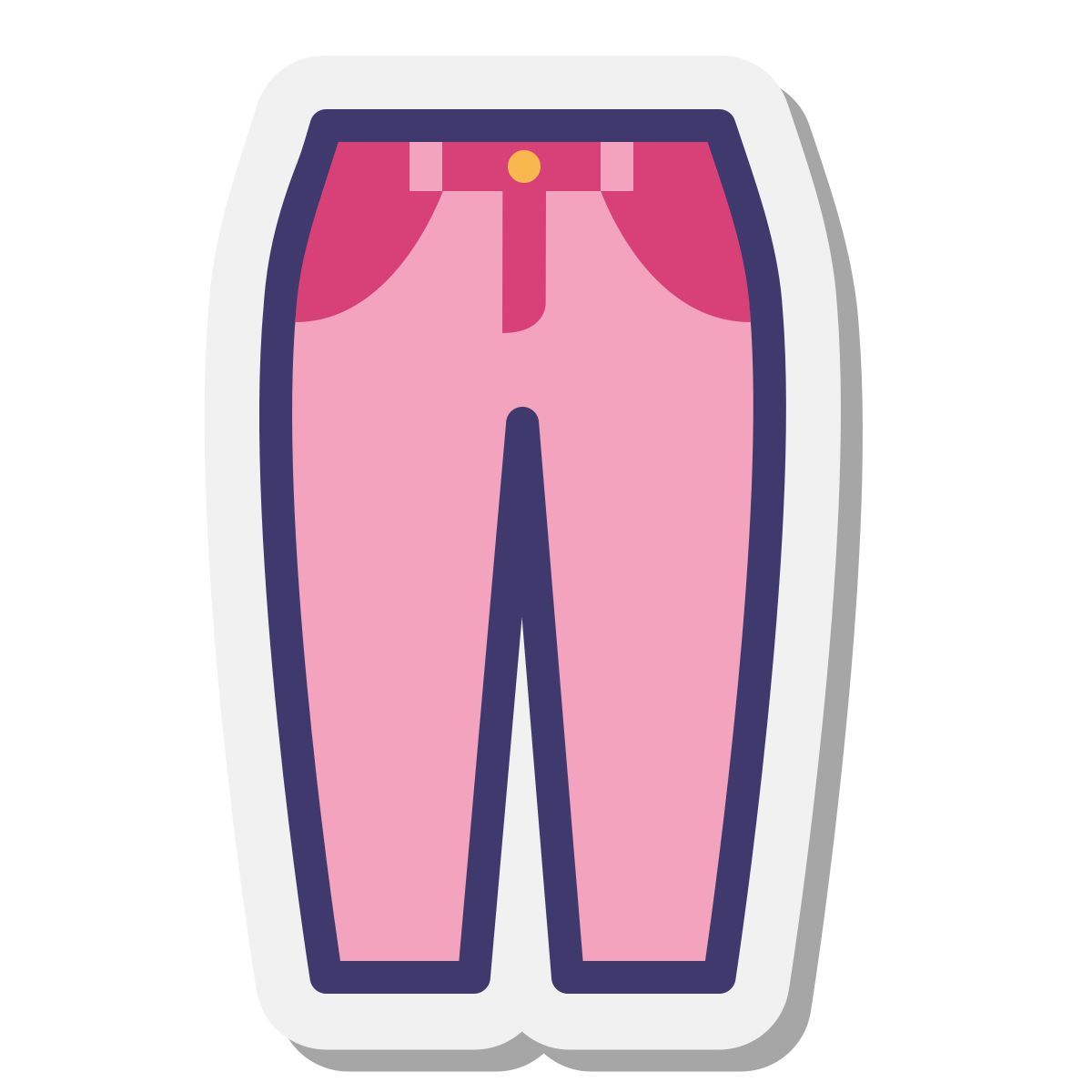 stickers style 女装裤 icon