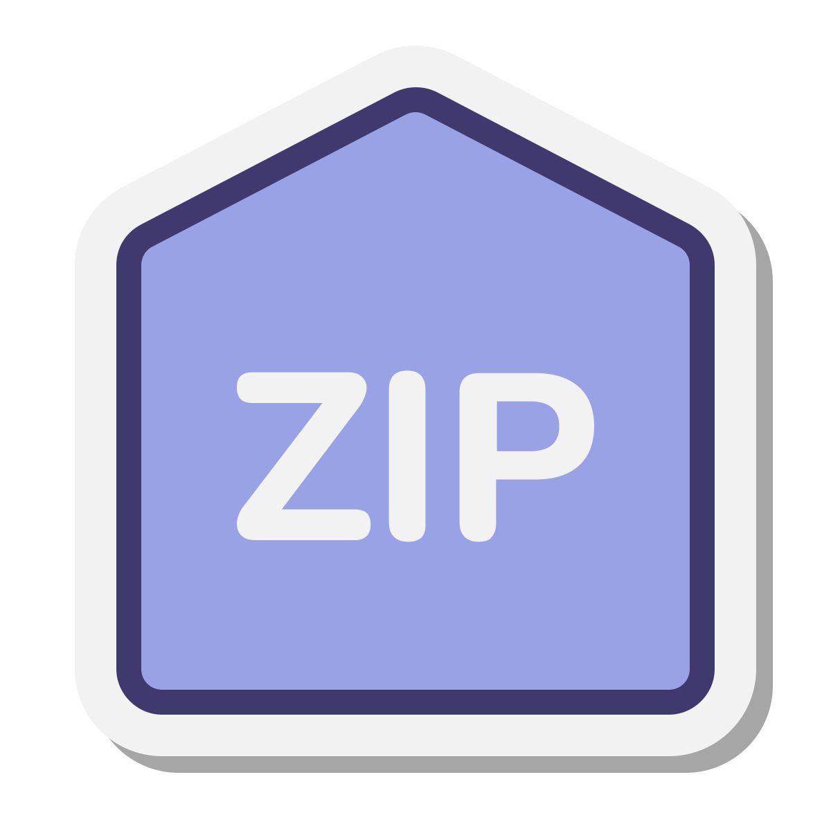 stickers style 邮政编码 icon