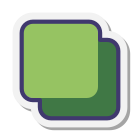 Uncheck All icon in Stickers Style