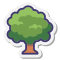 deciduous tree icon