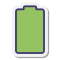 完整的电池 icon
