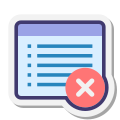 Delete Document icon in Windows Metro Style
