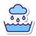 rainwater catchment icon