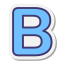 B icon