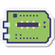 Arduino Uno Board icon in Stickers Style