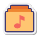 music library icon