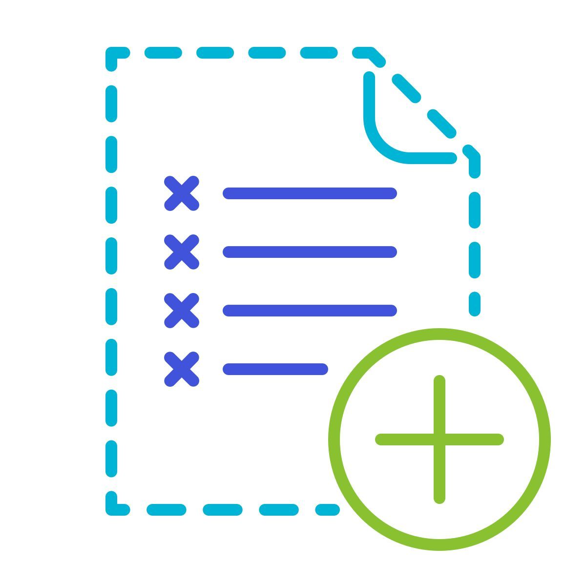 stitch style añadir lista icon