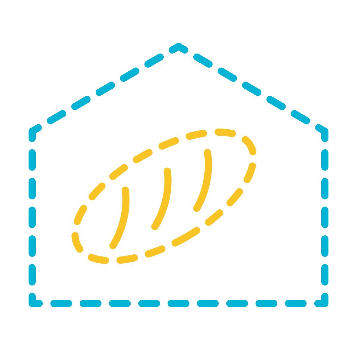 stitch style boulangerie icon