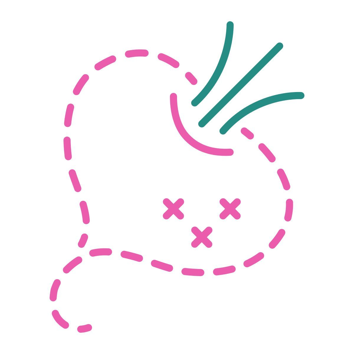 stitch style beet icon