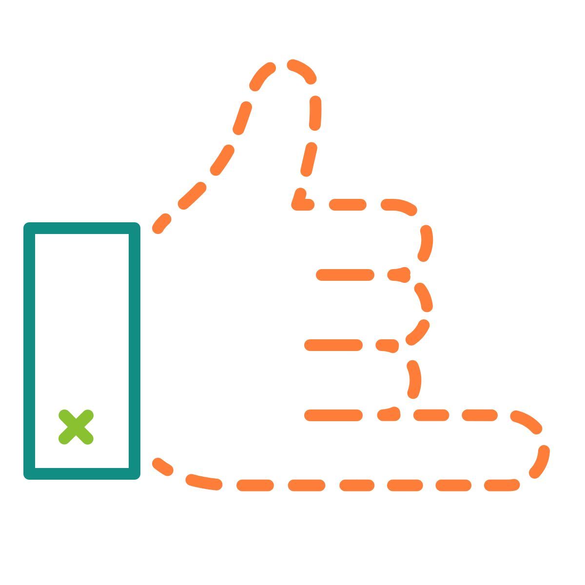 stitch style llámame icon