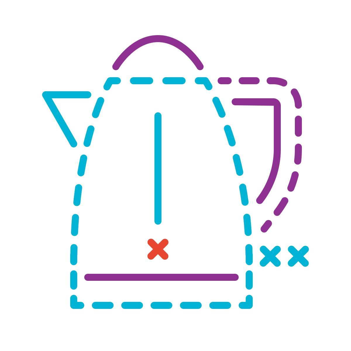 stitch style 电茶壶 icon