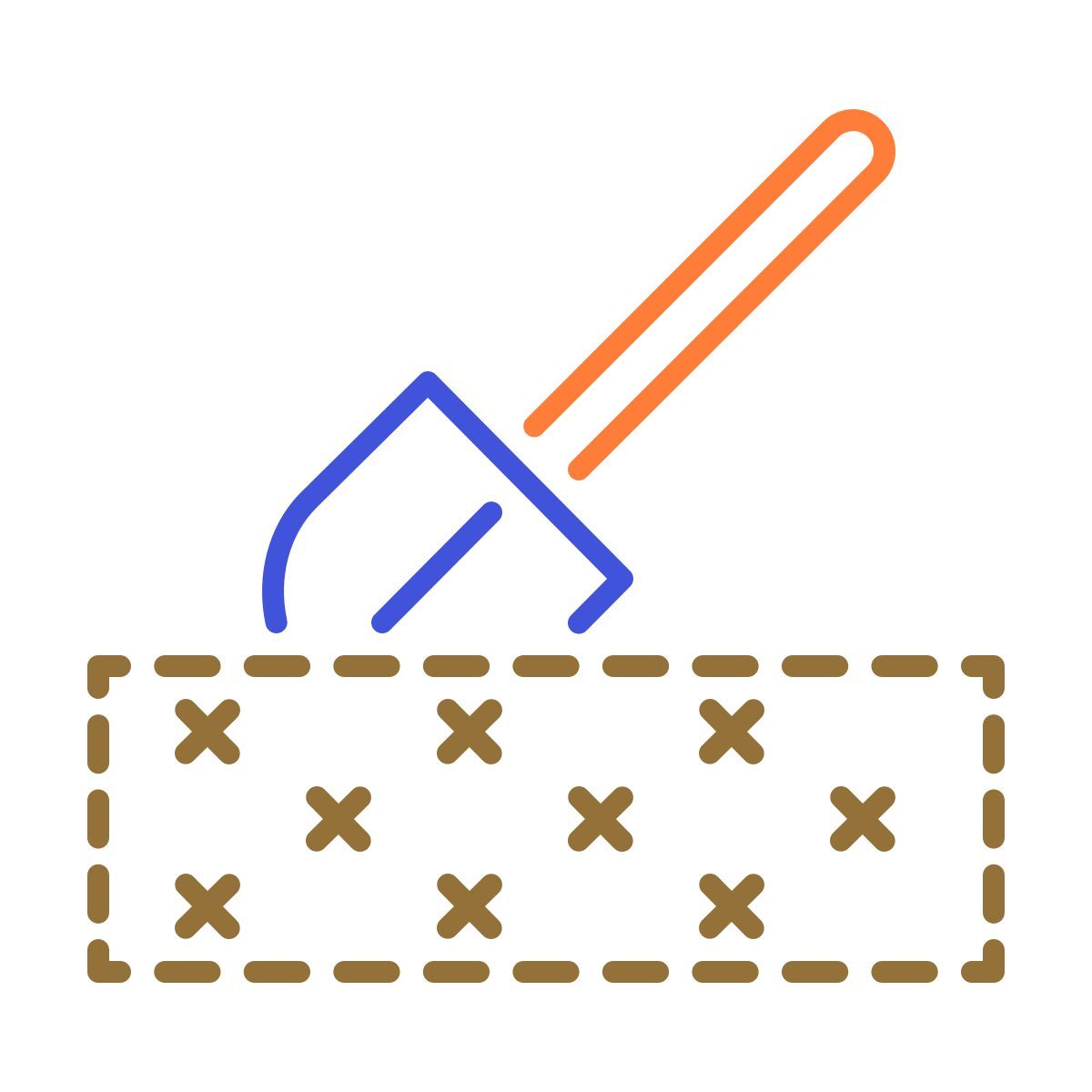 stitch style 地面 icon