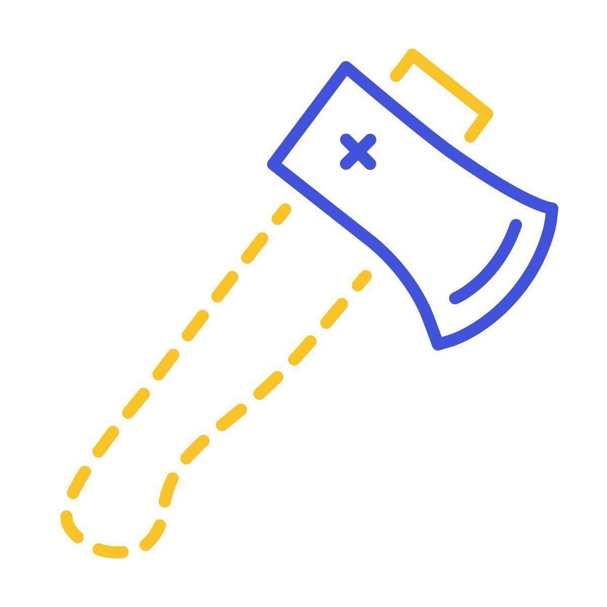 stitch style 斧头 icon