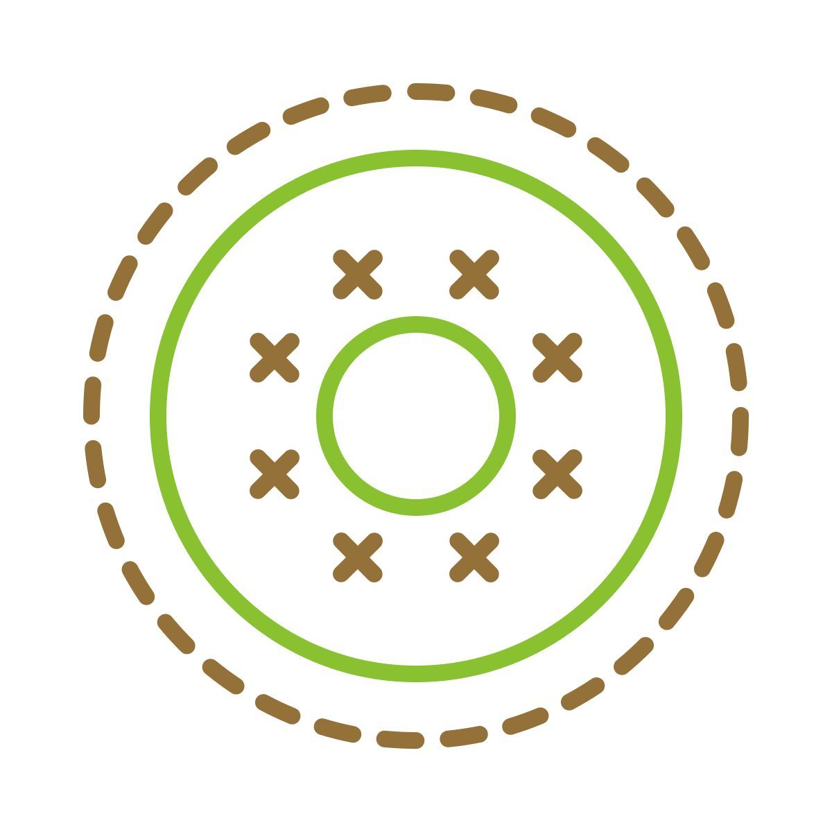 stitch style kiwi icon