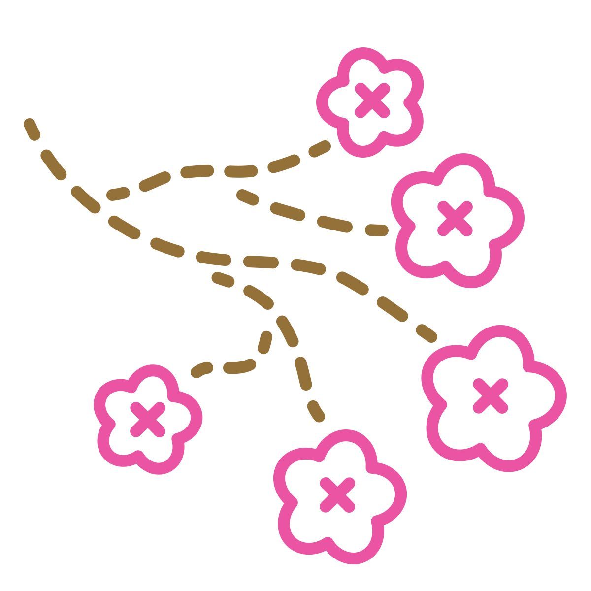 stitch style flora icon