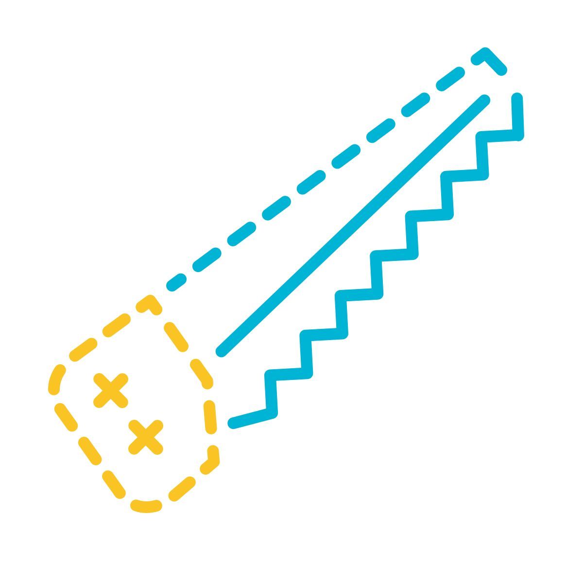 stitch style saw icon